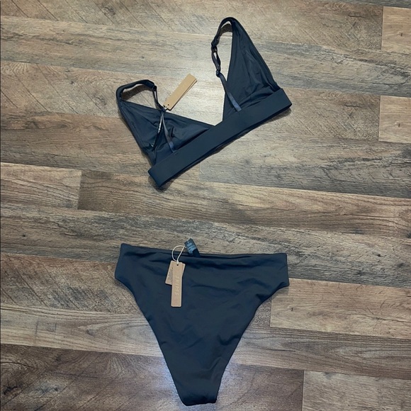 Skims Gunmetal Grey Bikini Set NWT size M - Picture 9 of 9